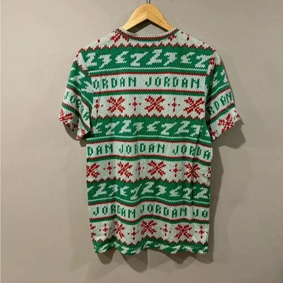 Jordan  Ugly Christmas T-Shirt - Picture 2 of 5